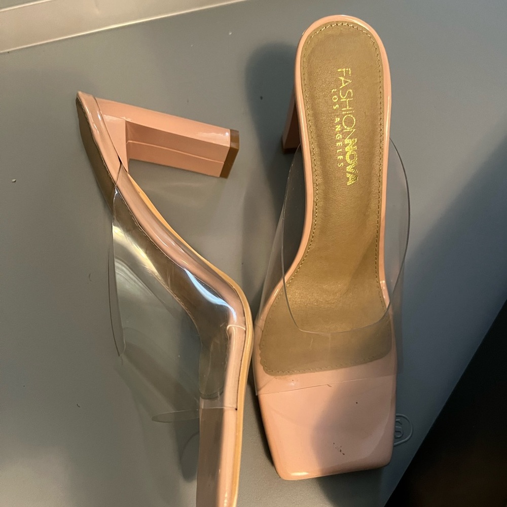Clear Heels